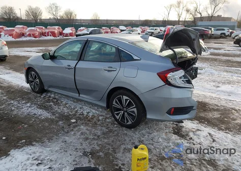 2017 Honda Civic Ex-T z USA, uszkodzony, nr VIN 2HGFC1F36HH657631